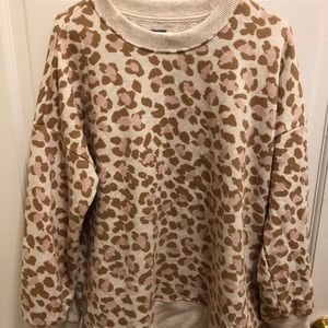 Aerie oversized desert sweatshirt